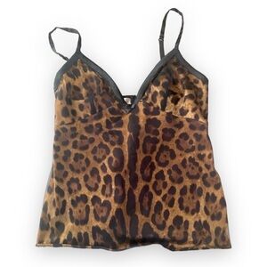 Dolce & Gabbana | Tops | Nwt Authentic Dolce Gabbana Leopard